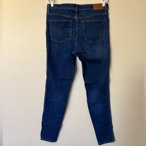 Madewell 10" High-Rise Skinny Jeans size 32T